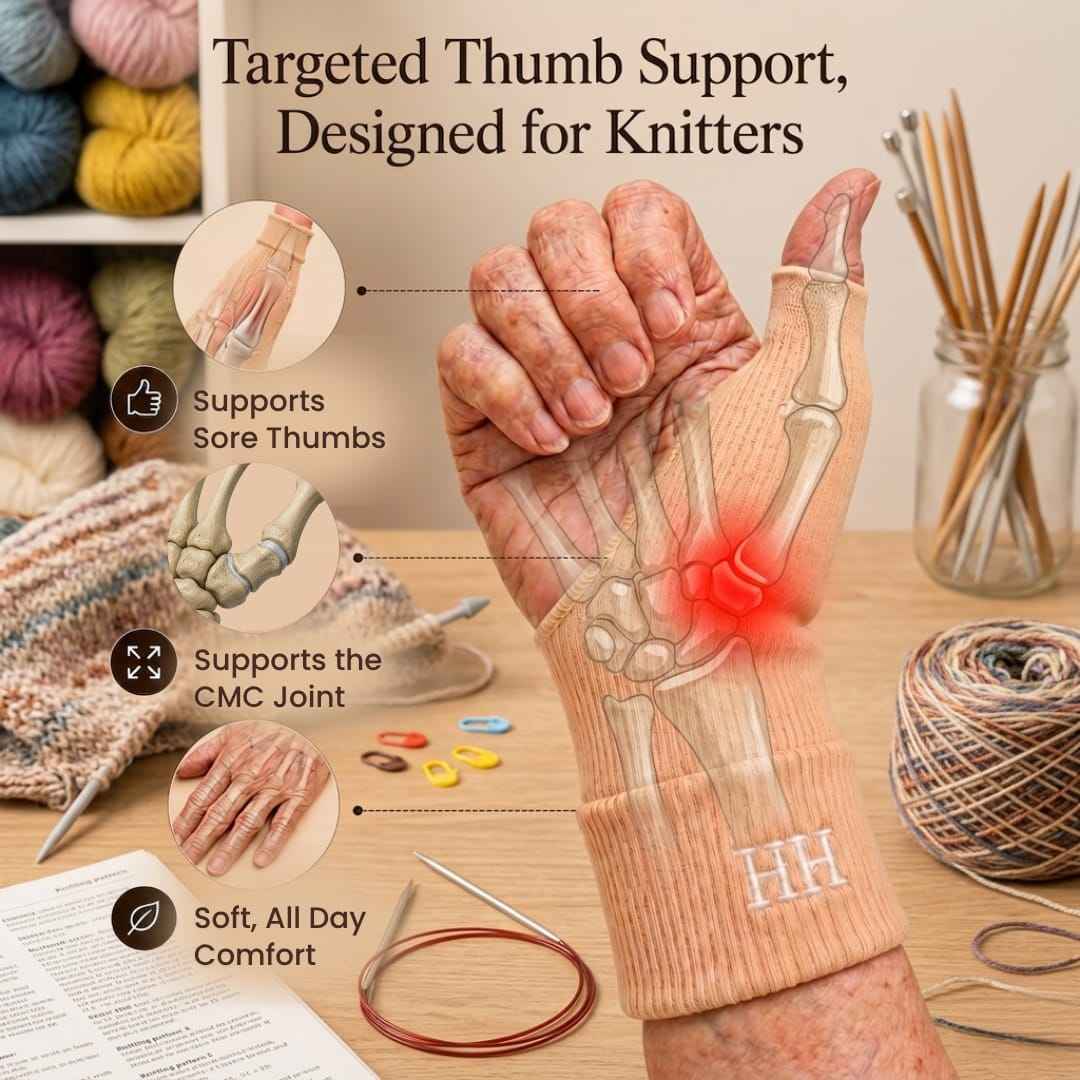 The Knitter's Thumb Stabiliser